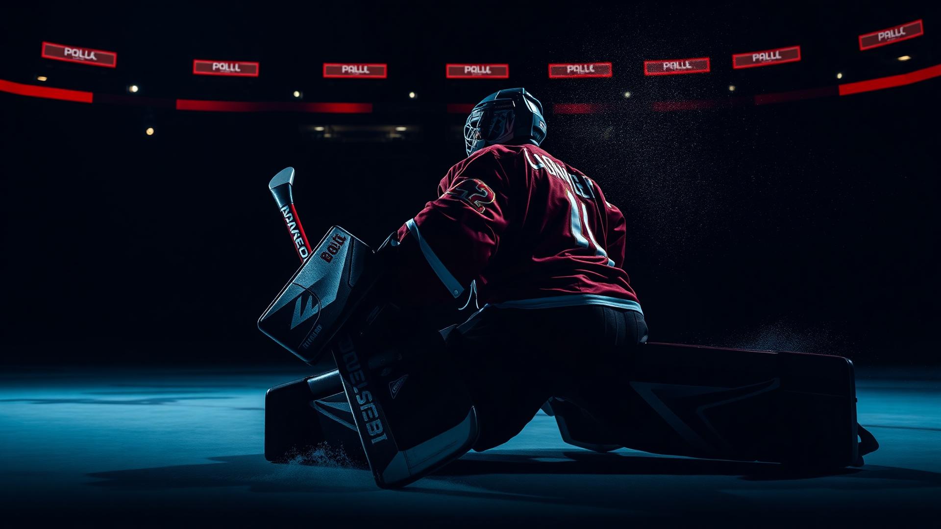 Mavericks goalie